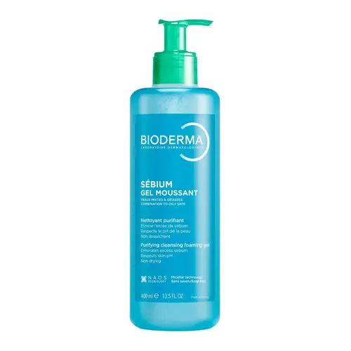 BIODERMA SÉBIUM GEL MOUSSANT 400ML