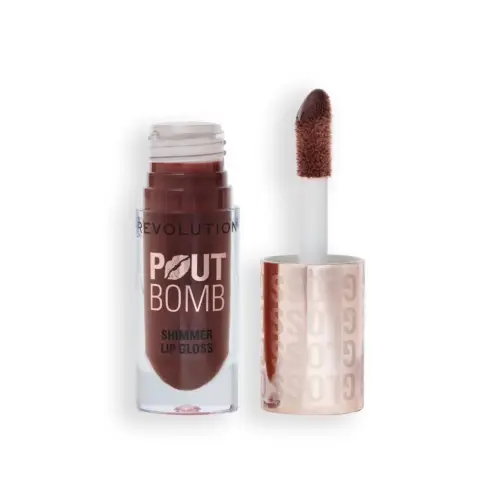 Sparkling Chocolate Lip Gloss and Booster from Revolutions - Moisturizing and Volumizing Formula