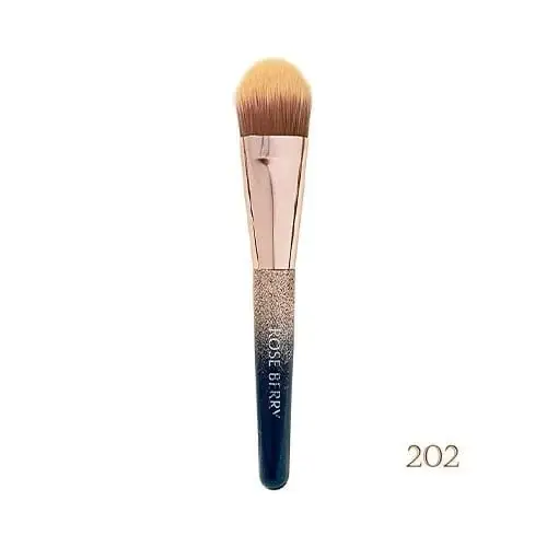 Rose Berry Foundation Brush 202