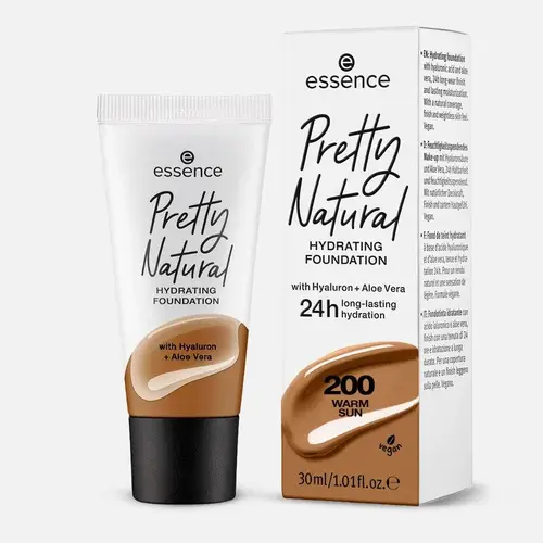 Pretty Natural Hydrating Foundation - N 200 - Warm Sun