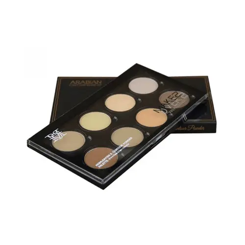 Make Over 22 Highlight & Contour Powder Palette – M1501 Arabian