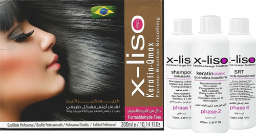 X Liso Q Max Keratin Cream for Naturally Smooth Hair – 300 ml