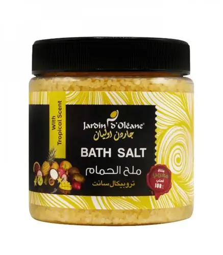 Garden Oliean Bath Salt For Body and Foot Relaxation 600g - Tropical Scent