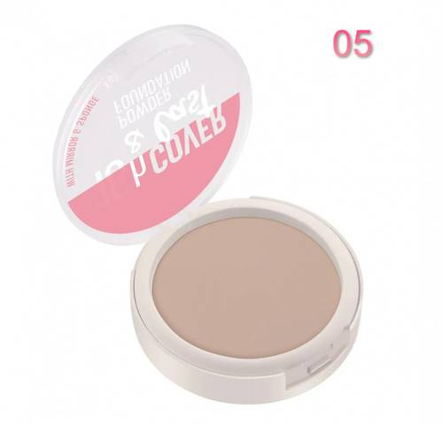 Essence  Cover & Last Powder Foundation - 05 Classic Vanilla