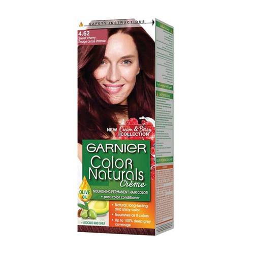 Garnier Color Naturals Cream Hair Color 4.62 Sweet Cherry