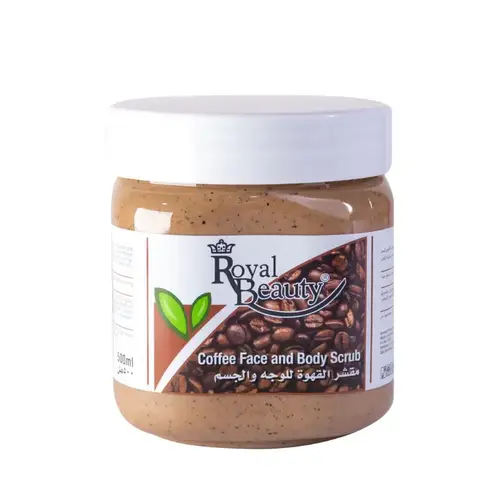 Face and Body Exfoliator by Royal Beauty with Coffee