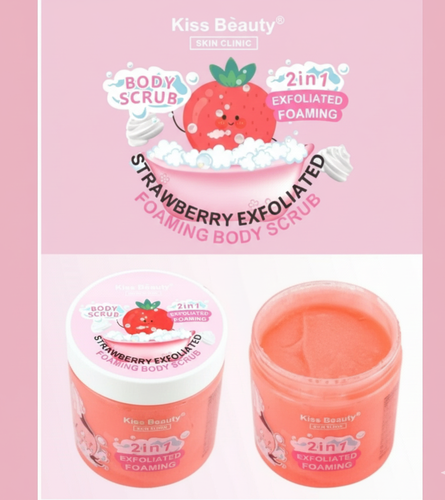 Kiss Beauty Strawberry Face Scrub – 500g