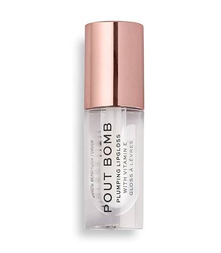 Revolution Pout Bomb Plumping Gloss Glaze Clear