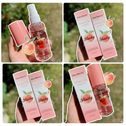  – Kiss Beauty Make Up Fix Spray Peachy Skin Refreshing Moisturizing Water