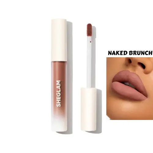 **Long-lasting Matte Liquid Lipstick – Naked Brunch**