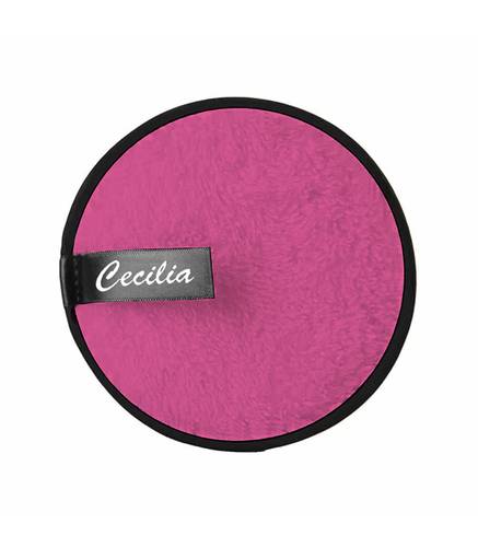 Cecilia Pad Grapefruit Reusable Makeup Remover Rose Red