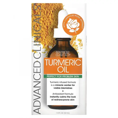 Advanced Clinicals Turmeric Face Oil – 53 ml