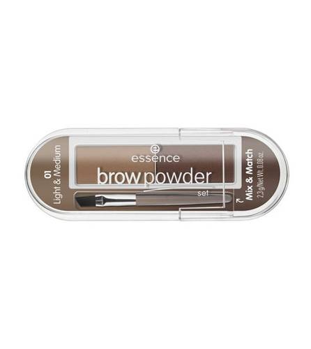 Essence Eyebrow Powder Kit - 01 Light & Medium