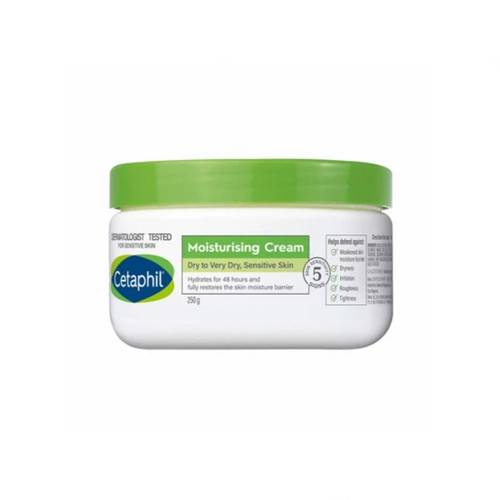 Cetaphil Moisturizing Cream for Very Dry and Sensitive Skin - 250 gm