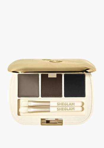 SHEGLAM Full Brow Palette - 102 Ash Brown 