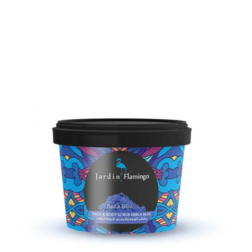Jardin Flamingo Neela Blue Face and Body Scrub 400g