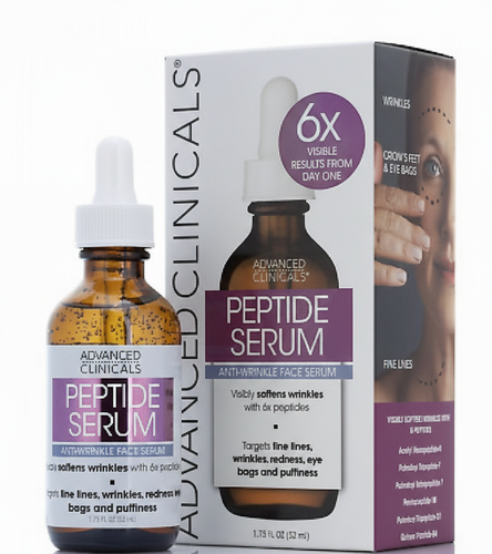 Advanced Clinicals Clinical Peptide Wrinkle Serum – 52 ml