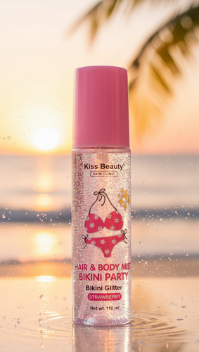Shimmering Body and Hair Spray Holiday Scented 110 ml