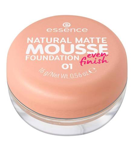 Essence Natural Matte Mousse Foundation - 01