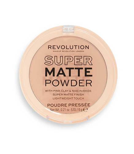 Revolution Super Matte Pressed Powder Beige