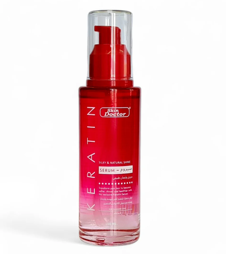 Keratin serum to make hair feel silky and shiny  100 ml