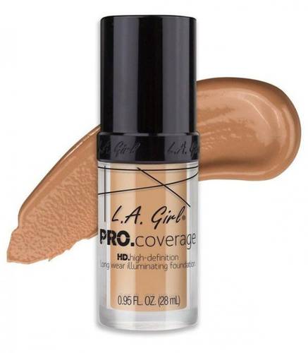 L.A.Girl Pro Coverage Liquid Foundation GLM 644 Natural