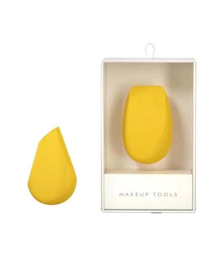 KSD Face Makeup Sponge Yellow - 1 Piece