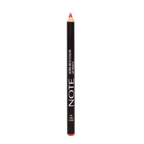Note Ultra Rich Color Lip Pencil 06 – Note Red