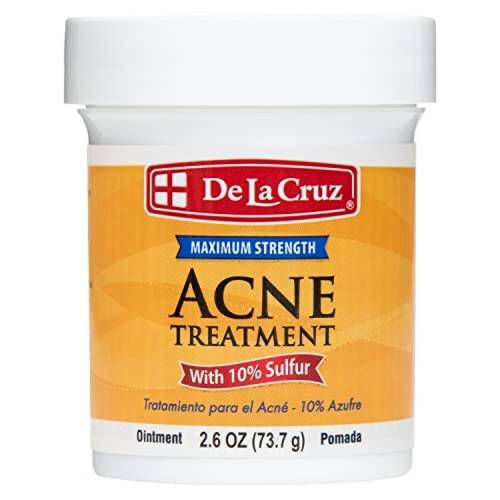 De La Cruz Cream 10% Sulfur for acne 73.7 g