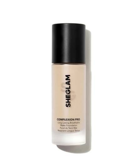 6971053498363 SHEGLAM Complexion Pro Long Wear Breathable Matte Foundation - Porcelain 