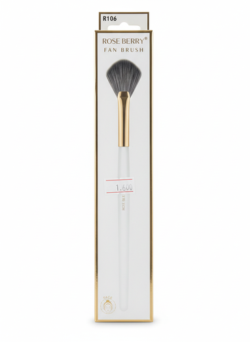 Rose Berry Fan Brush – R106