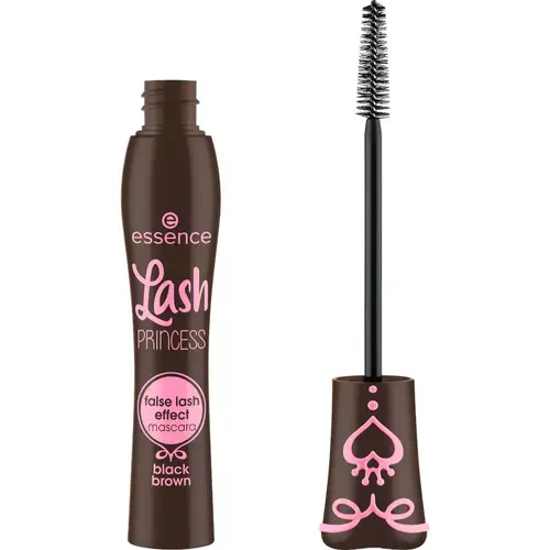 Essence Princess Lash Mascara - Dramatic Lash Effect - Black-Brown - 0.4 Fluid Ounces