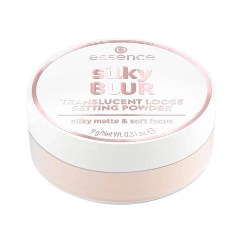 Essence Loose Silky Blur Translucent Setting Powder in Light Peach, Shade 10 - 9g