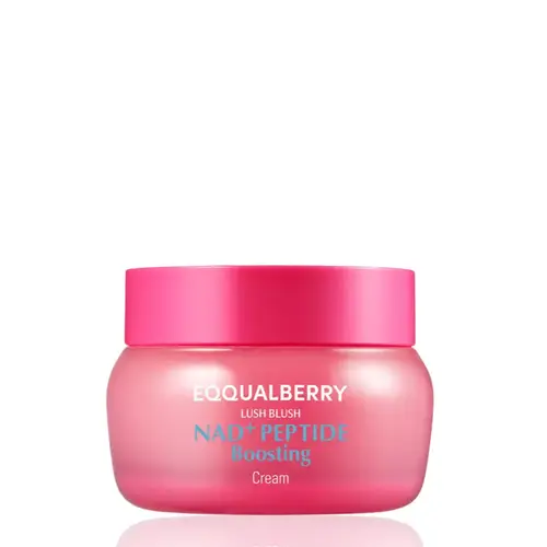 NAD+ Peptide Boosting Cream for Firming & Radiance by Eqqualberry – 50 ml