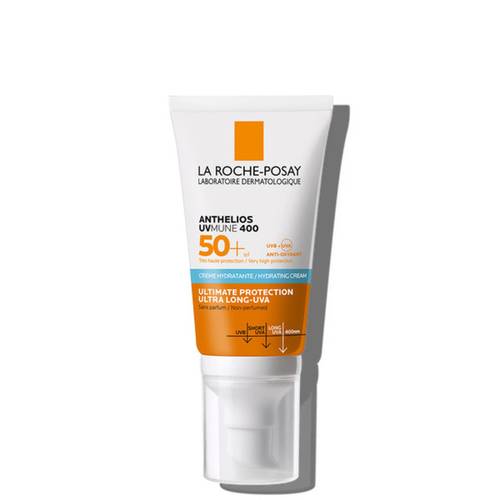 كريم واقي الشمس المرطب أنثيليوس غير معطرSPF50+ من لاروش بوساي 50مل