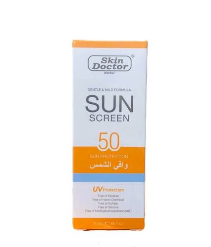 واقي شمس لحماية الاشعة فوق البنفسجية 50+ SPF من دكتور سكين 50 ملي