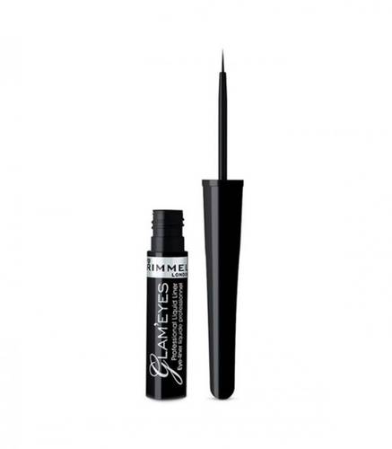 RIMMEL LONDON Glam'eyes Professional Liquid Eyeliner Black