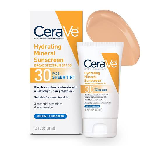 كريم واقي شمس من سيرافي مع عامل حماية 30 SPF