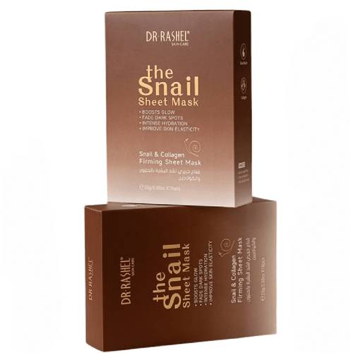 Snail mask and collagen from Dr. Rachel