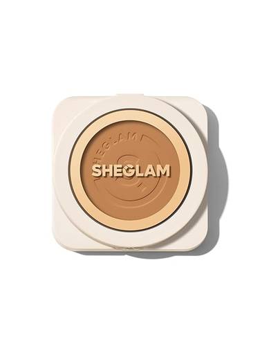 SHEGLAM Skin-Focus High Coverage Powder Foundation-Almond