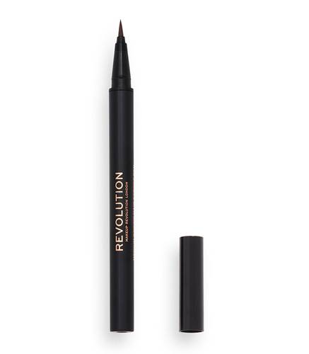 Revolution Hair Stroke Brow Pen Medium Brown 0.5ml