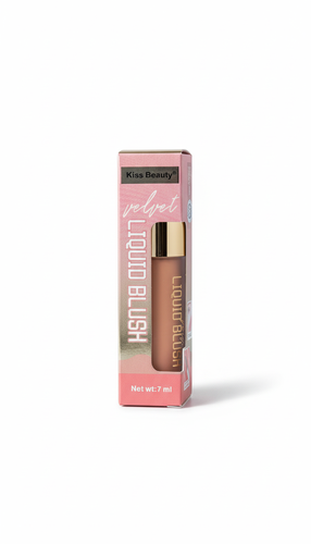 Rouge liquid blush from Kiss Beauty no. 6