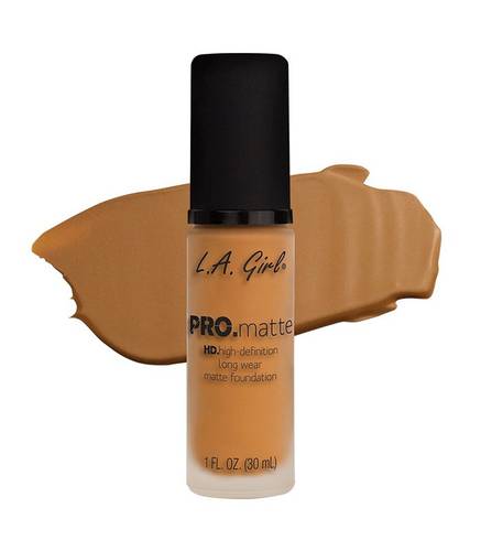 L.A Girl Pro Matte HD High Definition Foundation GLM680 Golden Bronze 30ml