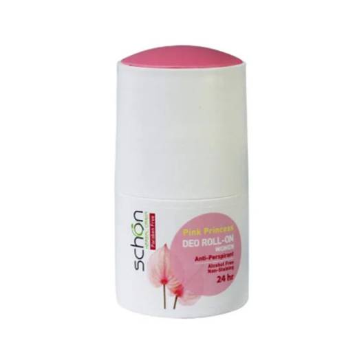 The Schon Roll-on Deodorant- Long-Lasting Freshness and Comfort for women-pink princess