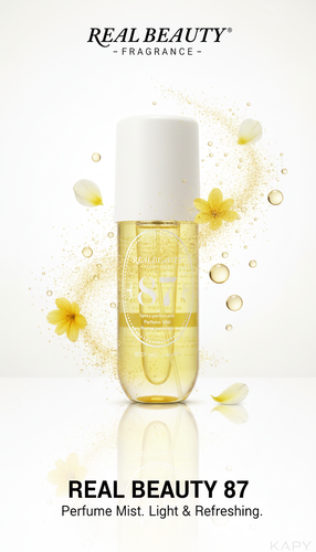 Real Beauty Body Mist – Yellow 250ml**