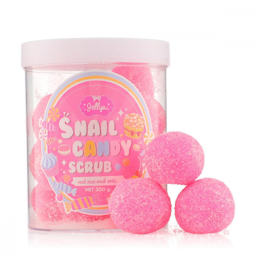 Snail Candy Scrub Balls to lighten and unify skin tone, 300 g