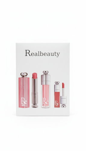 Real Beauty Lipstick and Lip Gloss Set