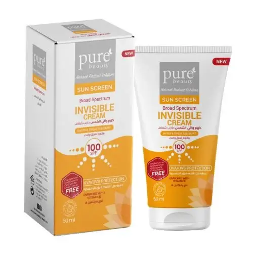 كريم واقي شمس SPF100 من بيور بيوتي – 50 مل
