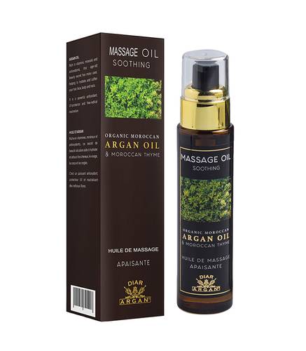 Diar Argan Soothing Massage Body Oil With Argan Oil & Moroccan Thyme 50ml