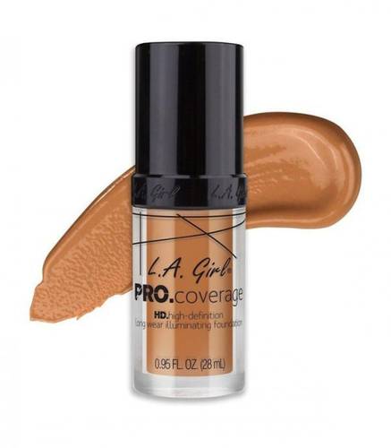 L.A.Girl Pro Coverage Makeup, Face, Foundation GLM649 Tan